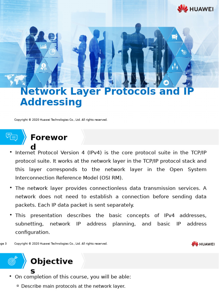 04 Network Layer Protocols and IP Addressing | PDF | Internet Protocols ...
