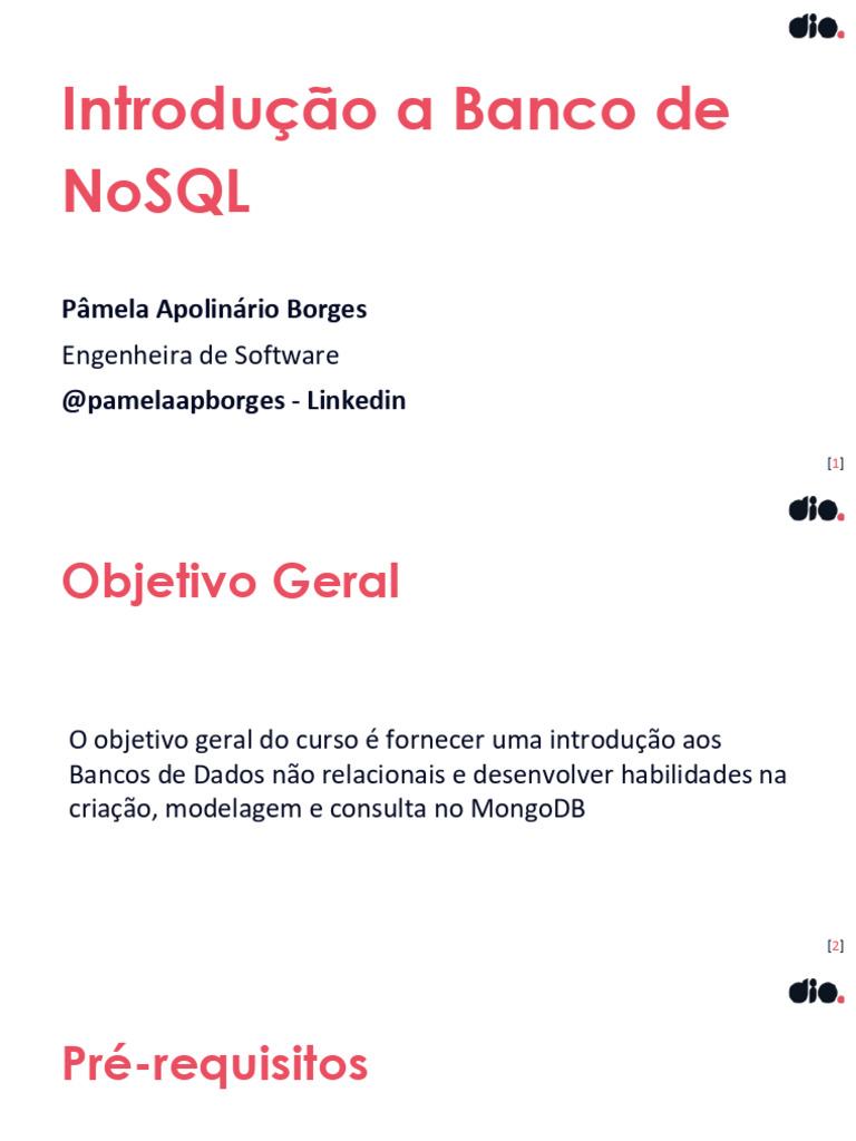 Introdução aos Bancos NoSQL e MongoDB | PDF | No SQL | Bancos de dados