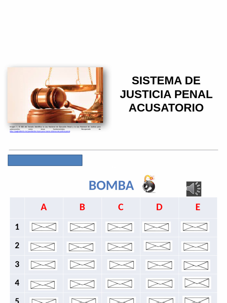 La Bomba Sistema de Justicia Penal Acusatorio | PDF | Justicia | Crimen ...