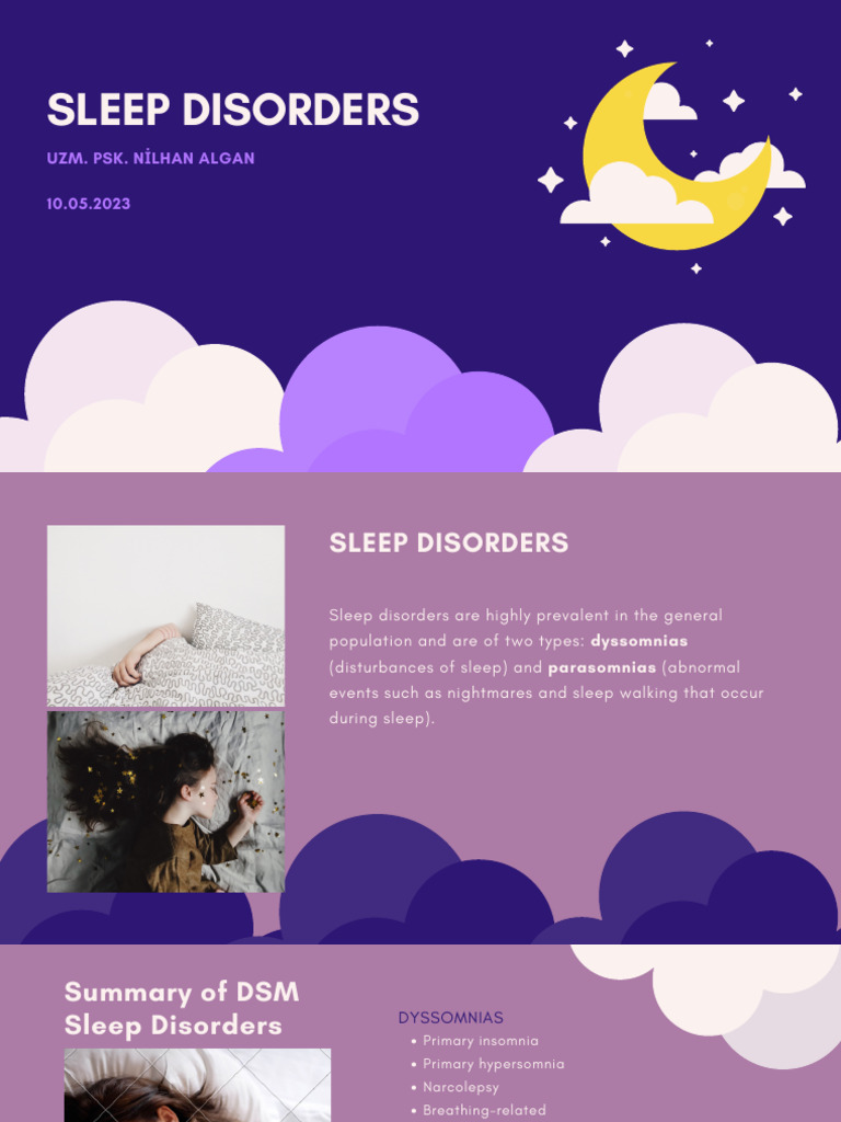Understanding Sleep Disorders Overview | PDF | Sleep Disorder | Sleep