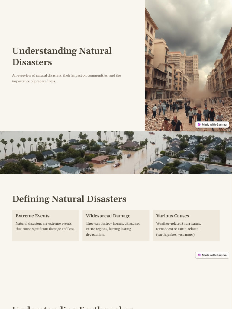 Understanding-Natural-Disasters-2 2 | PDF | Natural Disasters | Earthquakes