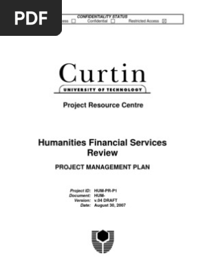 PMI - Exemple Project Management Plan