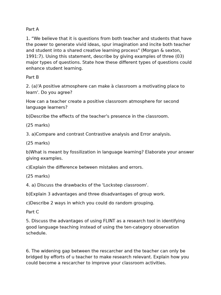 Enhancing Classroom Learning Strategies | PDF