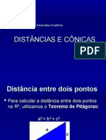 Geometria Analítica (Distâncias e Cônicas)