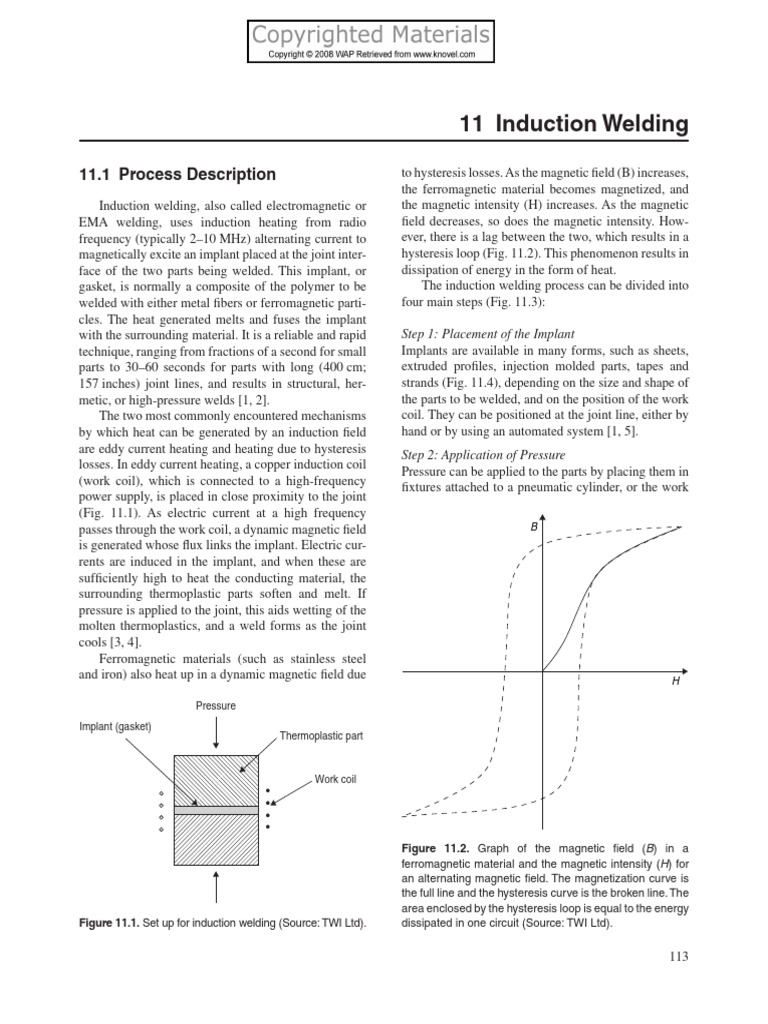 Induction Welding Process Overview | PDF | Welding | Construction