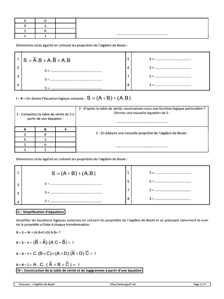 Exercice | PDF