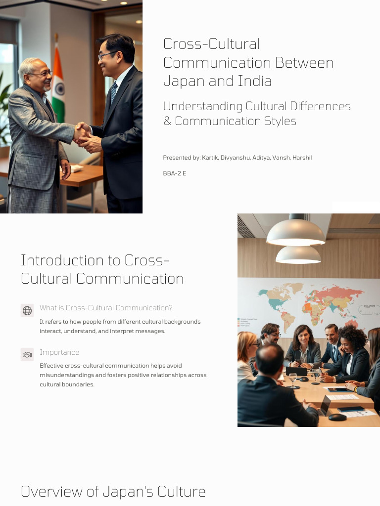 Japan-India Communication Styles Explained | PDF | Communication ...