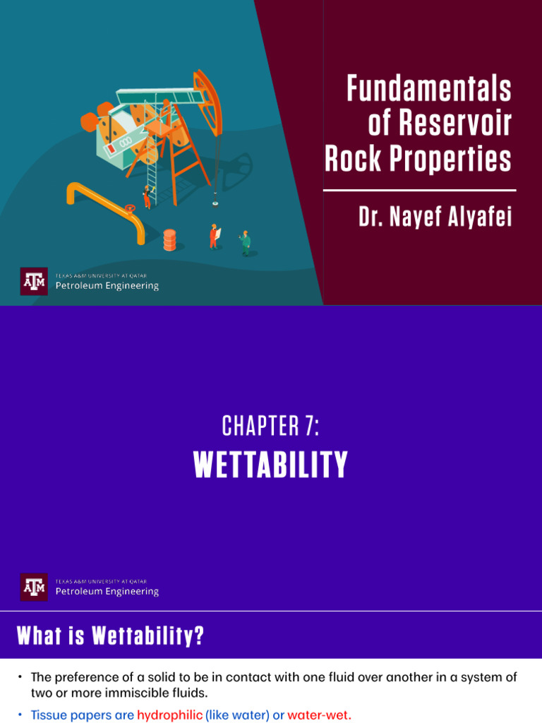Chapter 7 - Wettability | PDF