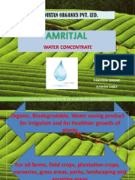 Hindustan Organics Pvt. LTD.: Water Concentrate