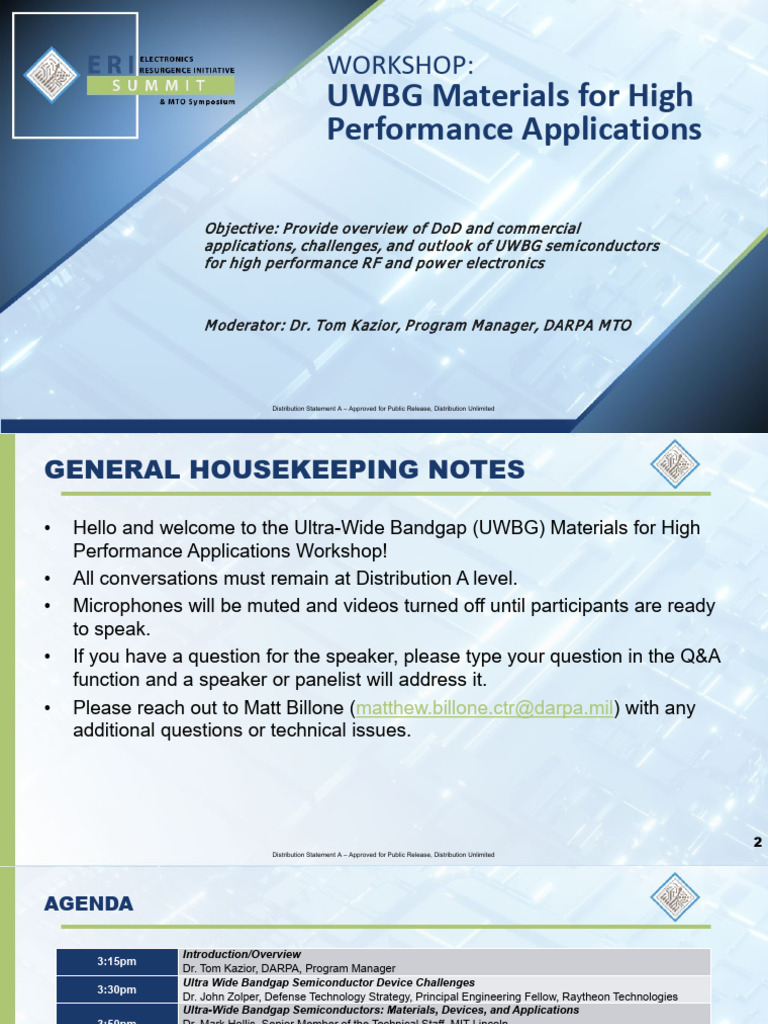 UWBG Materials For High Performance Applications 1747496204 | PDF ...