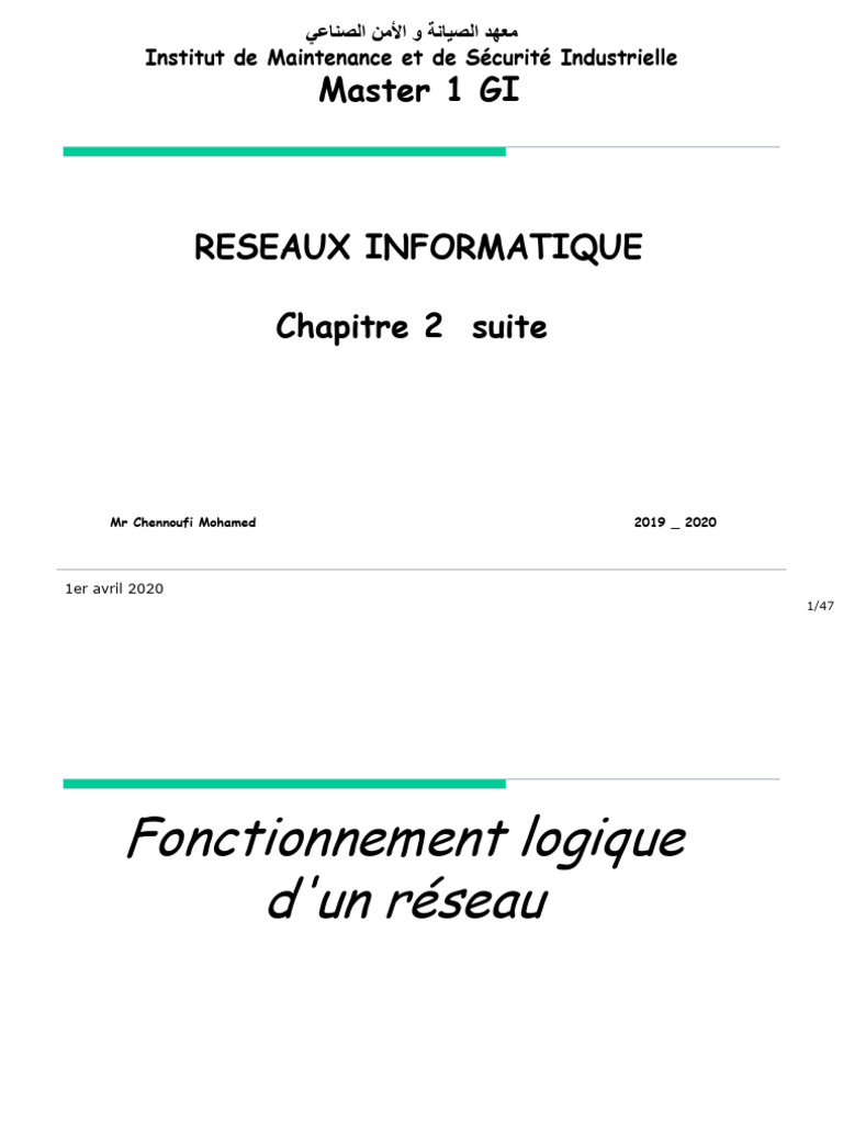 Masque de Sous-Réseau et Adresses IP | PDF | Multidiffusion | Adresse IP