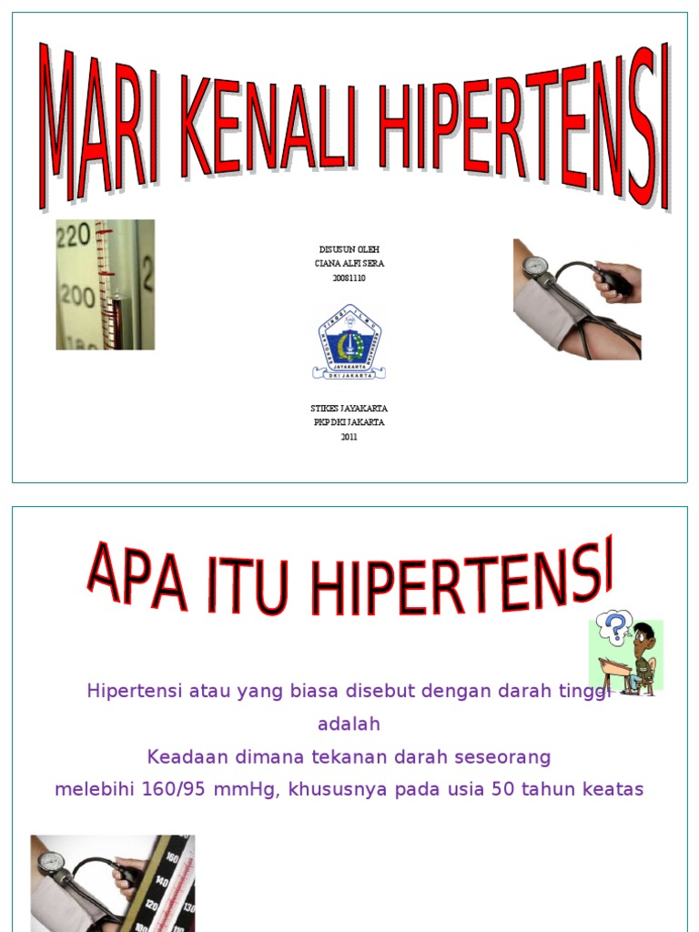 Buku Hipertensi Lembar Balik HIPERTENSI 