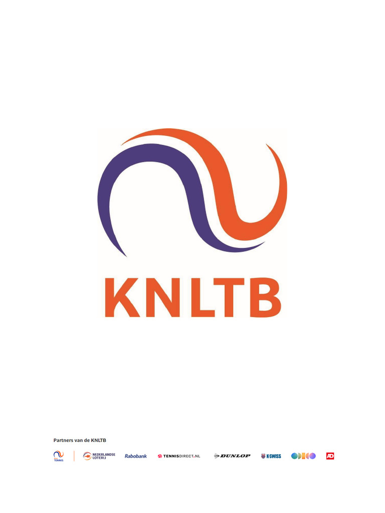 Wedstrijdbulletin 2025 KNLTB Tennis | PDF