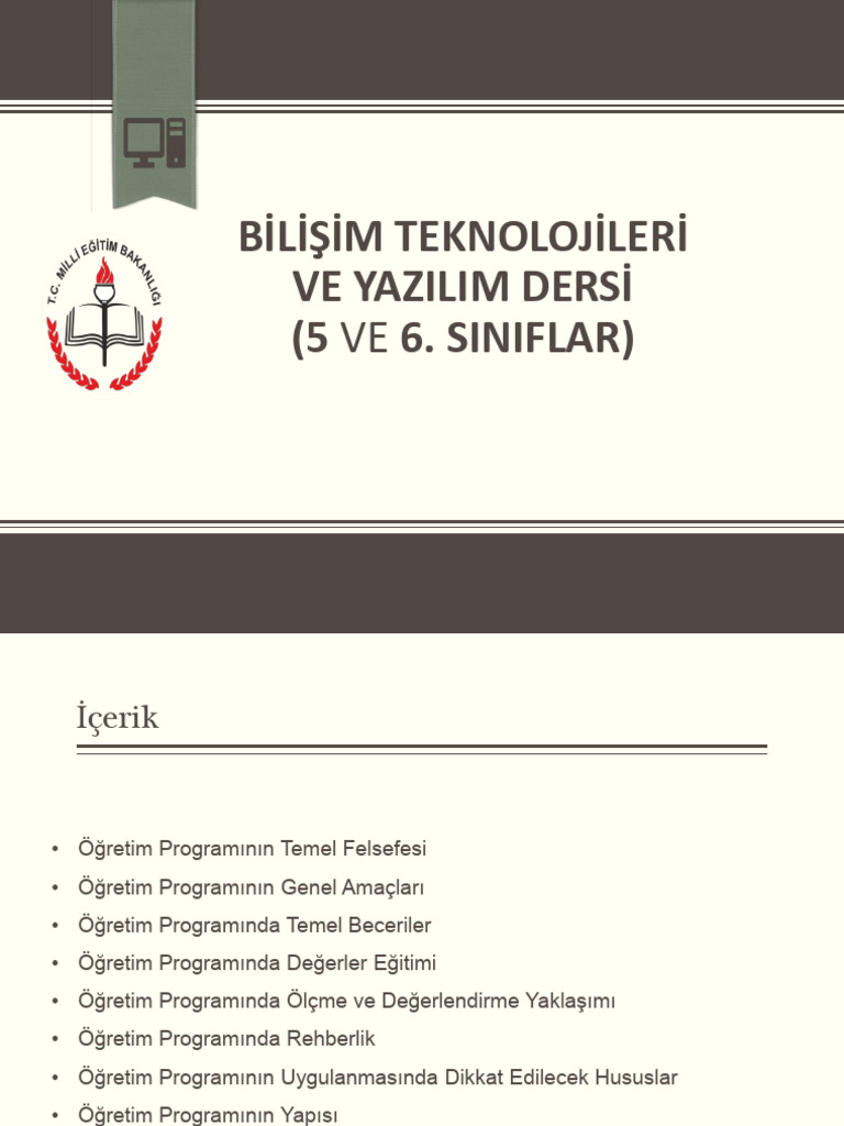 Bilişim Teknolojileri Ve Yazılım | PDF