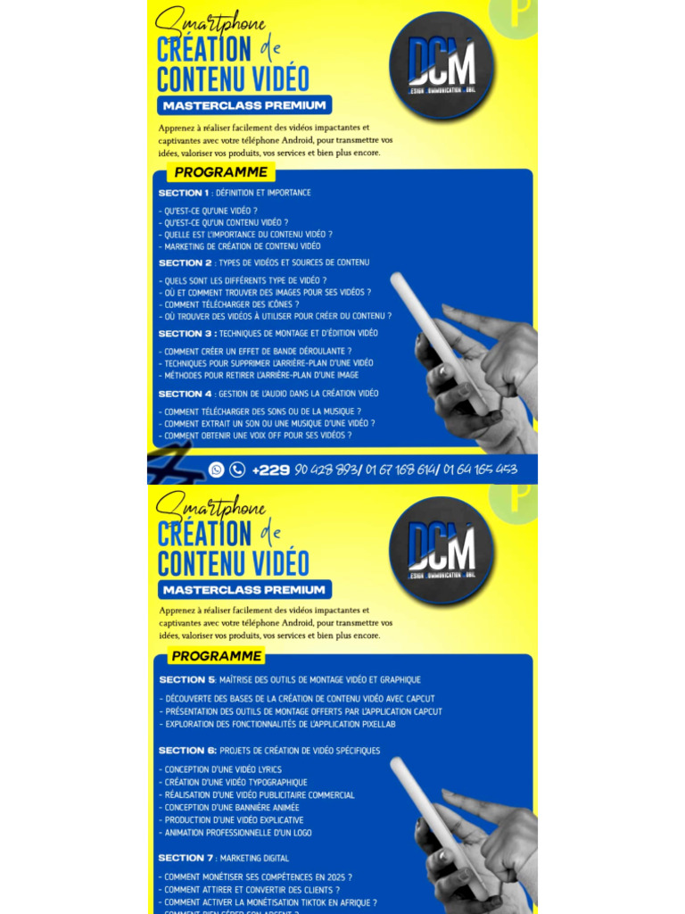 Montage Vidéo Sur Android Formation Pdf