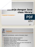 JENI Slides-Intro1-Bab09-Bekerja Dengan Java Class Library