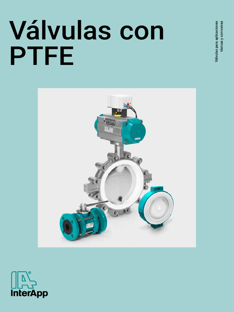 Interapp Valvulas Revestidas en Ptfe 2002 | PDF | Ingeniería mecánica ...