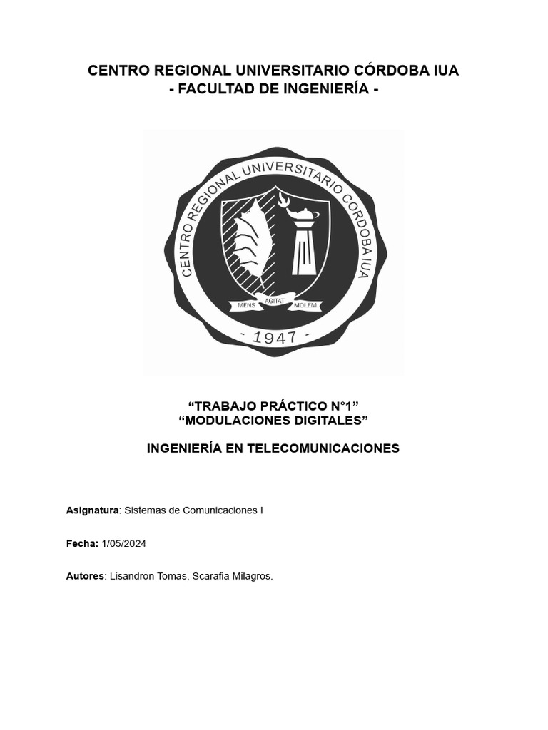 Modulación Digital en Telecomunicaciones | PDF | Modulación ...