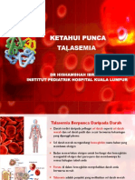 Ketahui Punca Talasemia