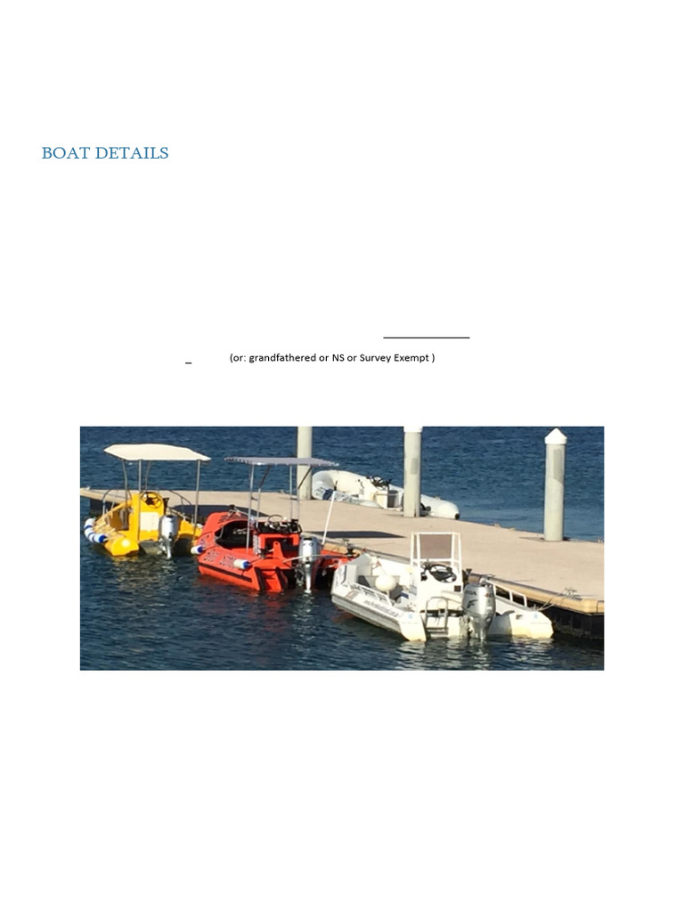 Safety Management System for Trailer Boats | PDF | Anchor | Trailer ...