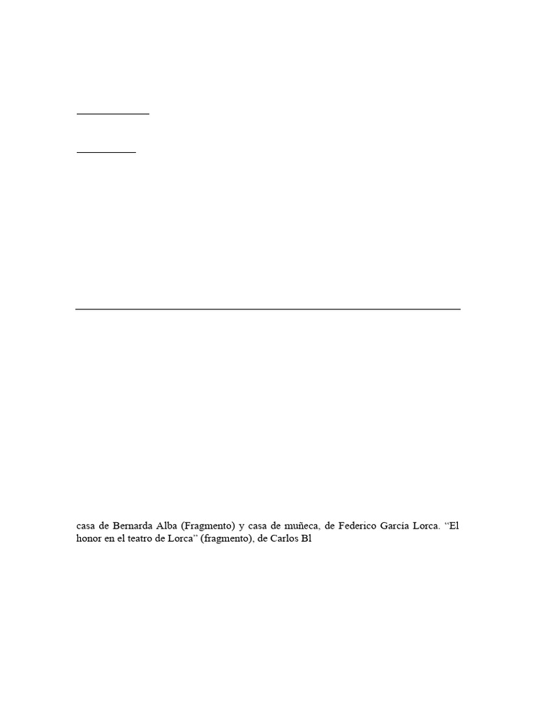 Programa de Lengua y Literatura 5to Año | PDF | Federico García Lorca ...