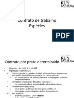 Ponto 5 - Contrato de Trabalho - Espã Cies