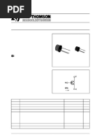 Transistor BU208 NPN 1500V 5A TO-3 - MOSPEC SEMICONDUCTOR - Neuf Sous Blister