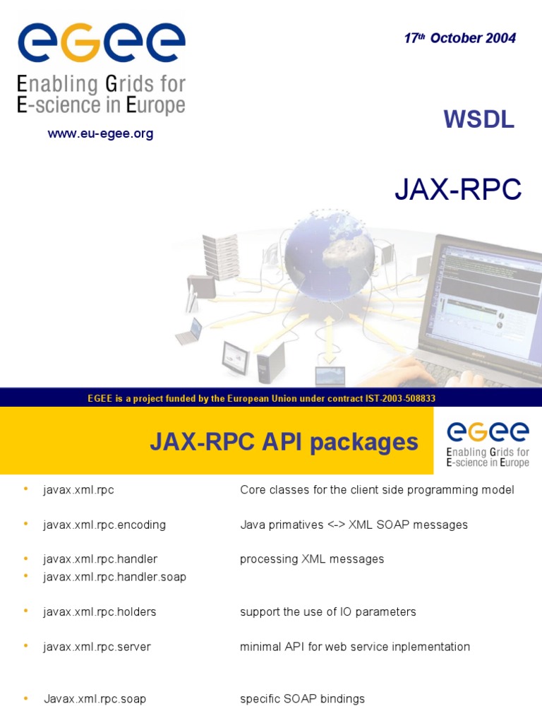 Jax RPC | PDF | Class (Computer Programming) | Java (Programming Language)