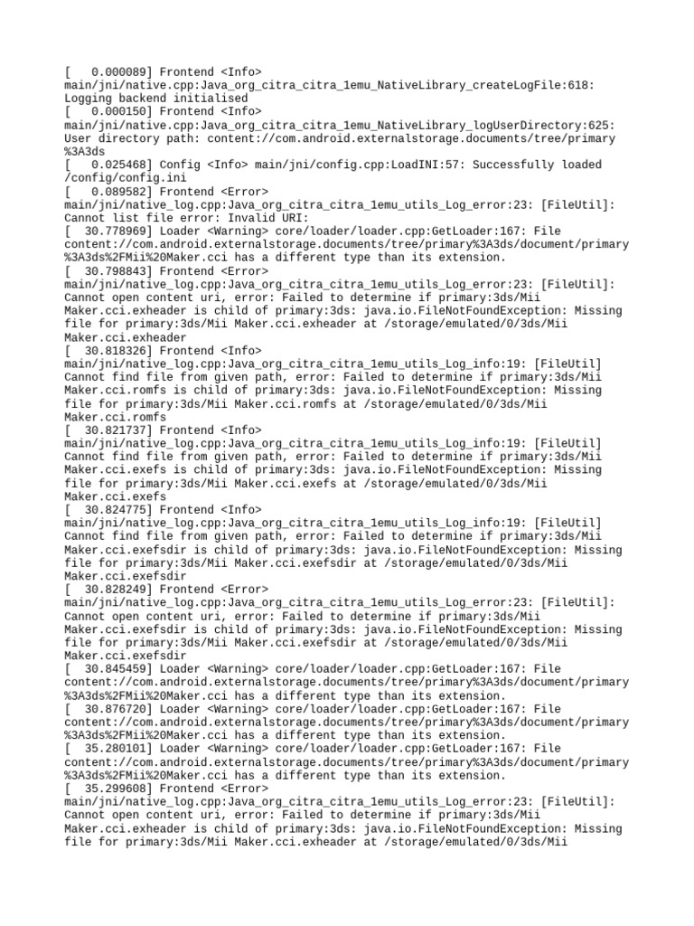 Mii Maker CCI File Errors | PDF | Computing | Computer Architecture