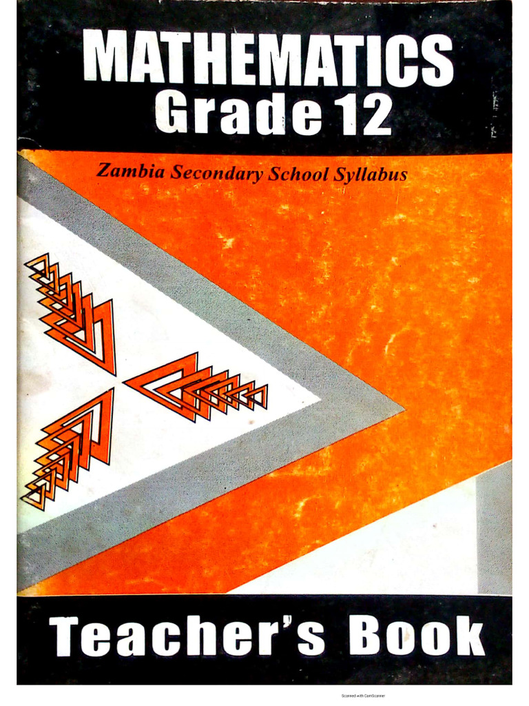 Grade 12 - Zsss Mathematics TG | PDF