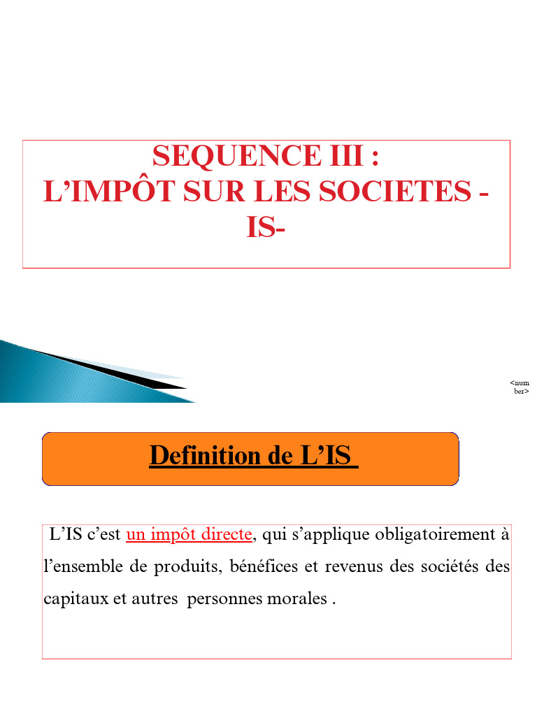 Guide complet sur l'impôt sur les sociétés | PDF | Dépréciation | Impôts
