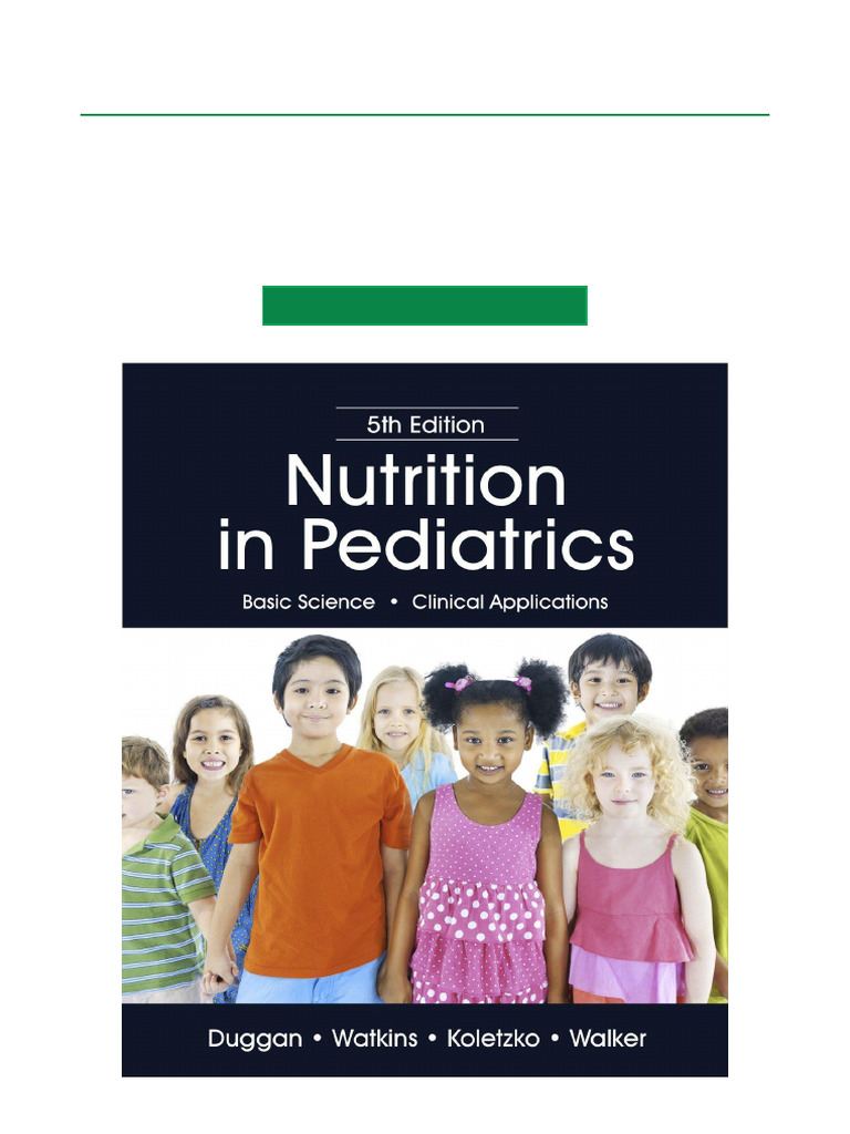 Download Nutrition in Pediatrics 5th Ed. | PDF
