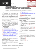 ASTM B172: Rope-Lay-Stranded Conductors | PDF | Electrical Conductor | Wire