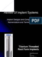 Review of Implant Systems
