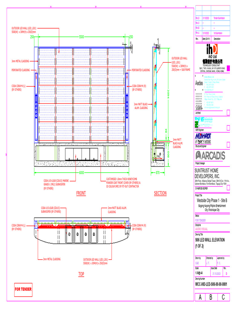 Outdoor LED Wall Specifications | PDF | Makati