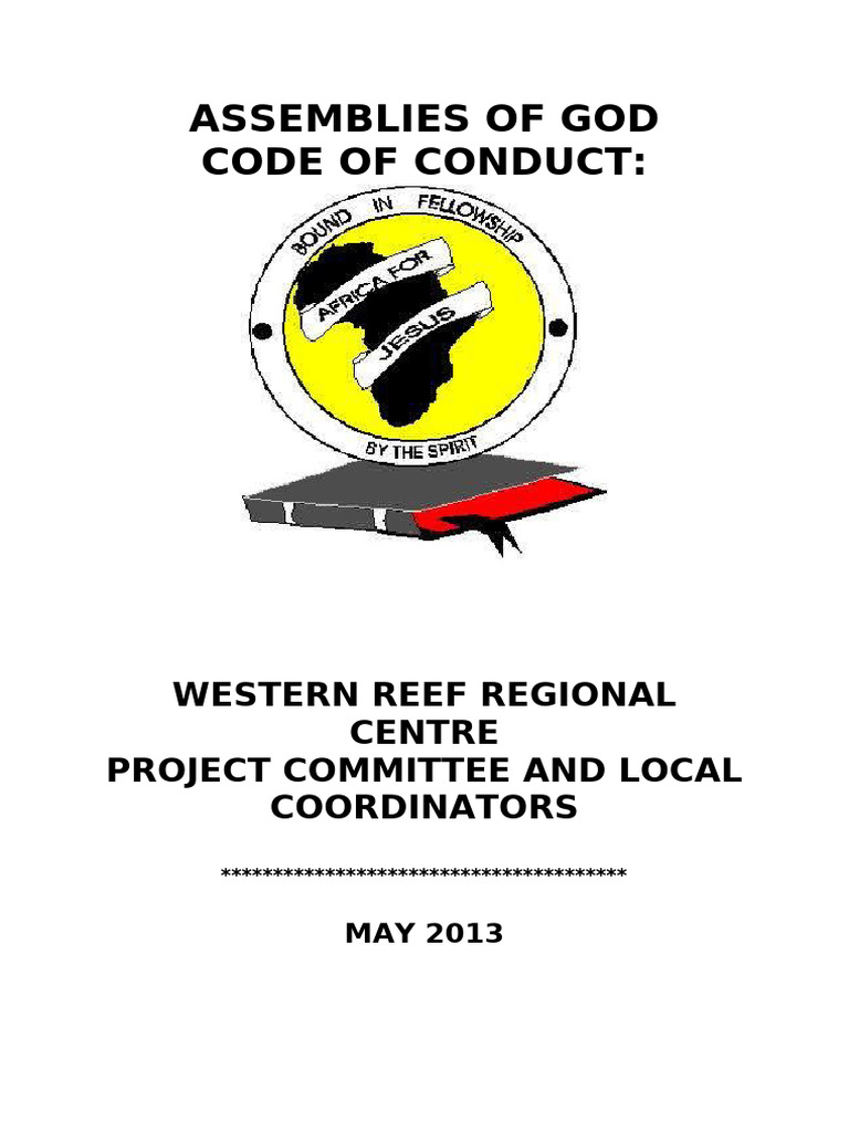 Code of Conduct For WRRCP Committee and Local Coordinators | PDF ...