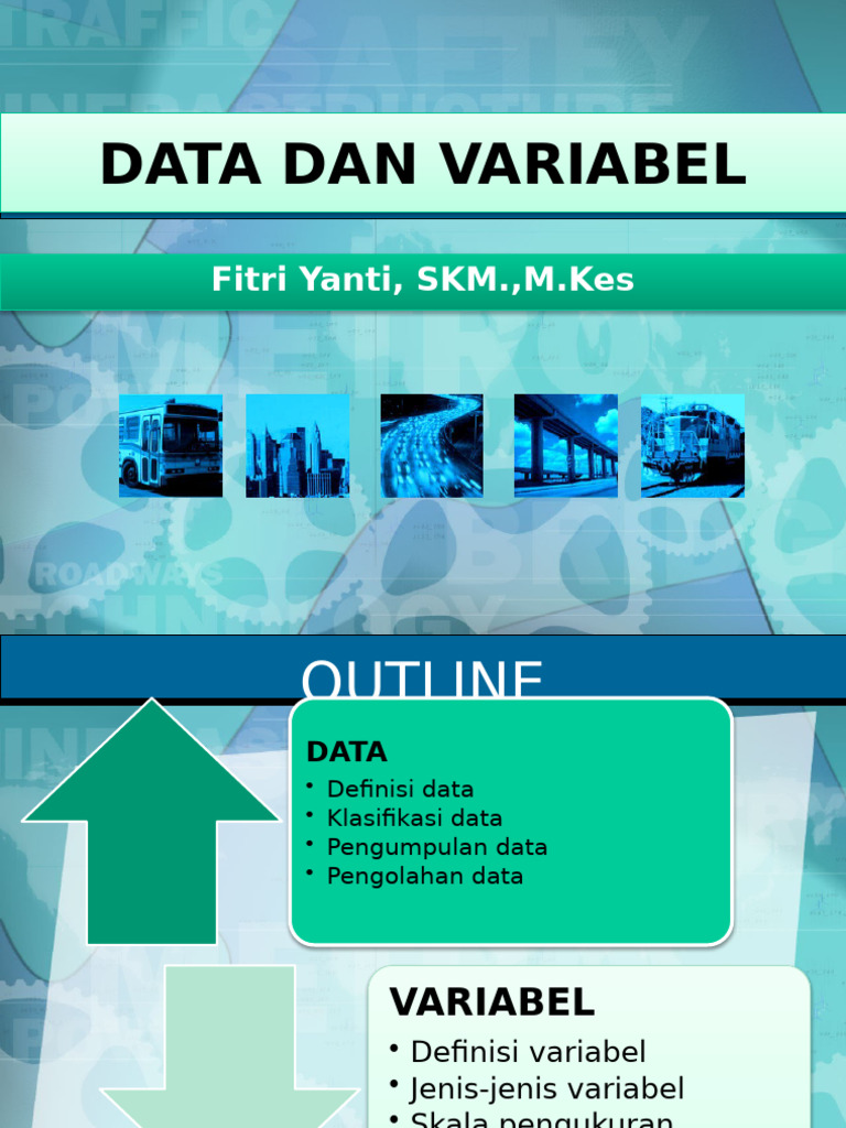 Data dan Variabel: Definisi & Klasifikasi | PDF