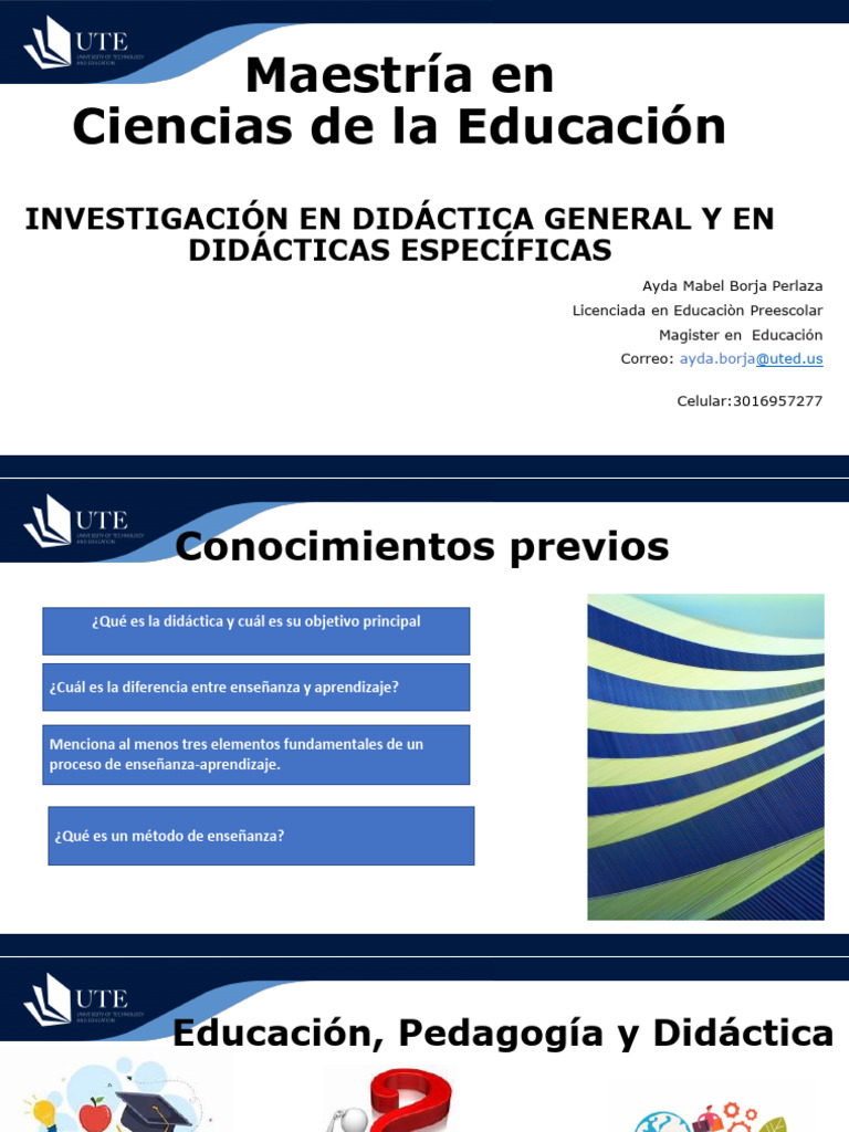 Didáctica: Fundamentos y Enfoques Educativos | PDF | Enseñando | Pedagogía