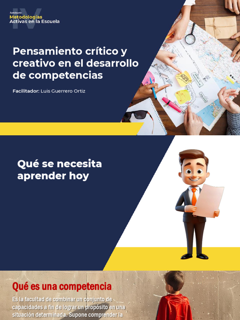 Pensamiento Crítico y Creativo en Educación | PDF | Pensamiento | Intuición