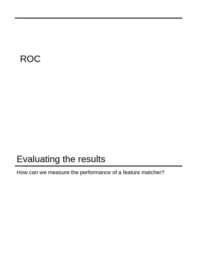 Roc | PDF