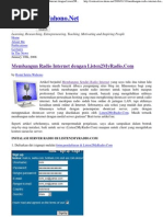 Download RomiSatriaWahonoNet  Membangun Radio Internet dengan Listen2MyRadioCom  e-Learning Software Engineering Personal Branding Corporate Blogging Internet Marketing Knowledge Management and Open Content by bedonboys SN86476449 doc pdf