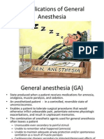 Anesthesia Complications