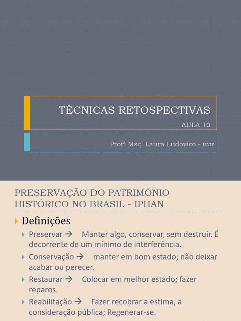 Preservação do Patrimônio Histórico no Brasil | PDF | Herança cultural