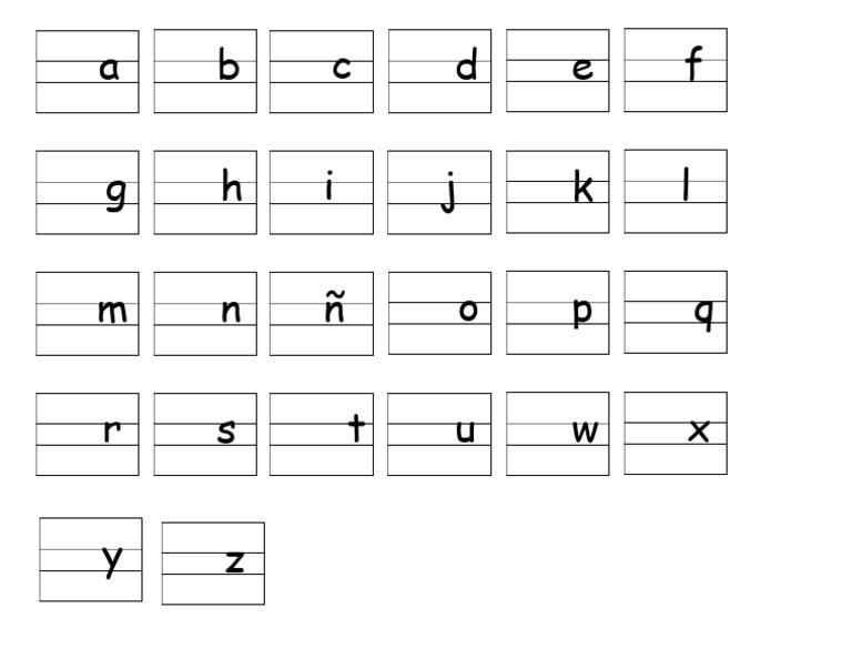 Letra Script | PDF