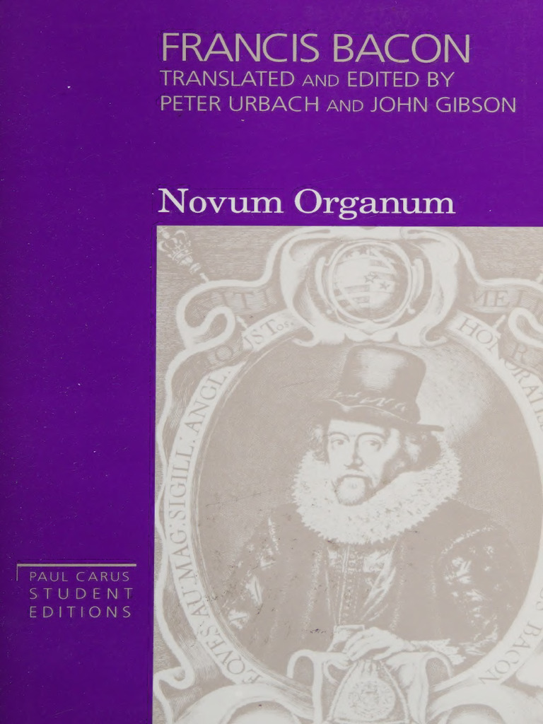 Novum Organum by Francis Bacon | PDF | Francis Bacon | Empiricism