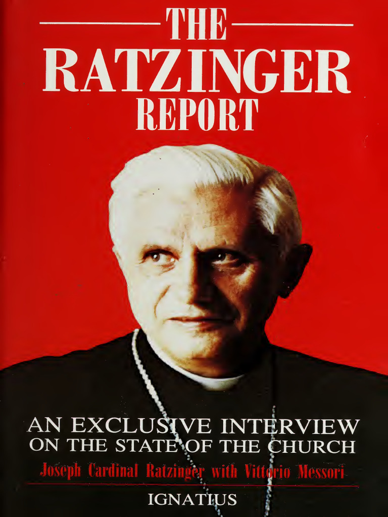 Ratzinger Report: Church State Insights | PDF | Pope Benedict Xvi | Heresy