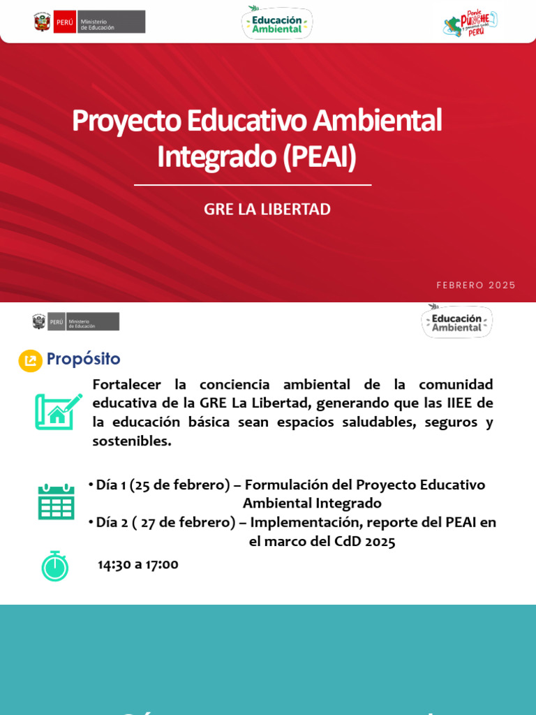 Proyecto Educativo Ambiental 2025 | PDF | Residuos | Sustentabilidad