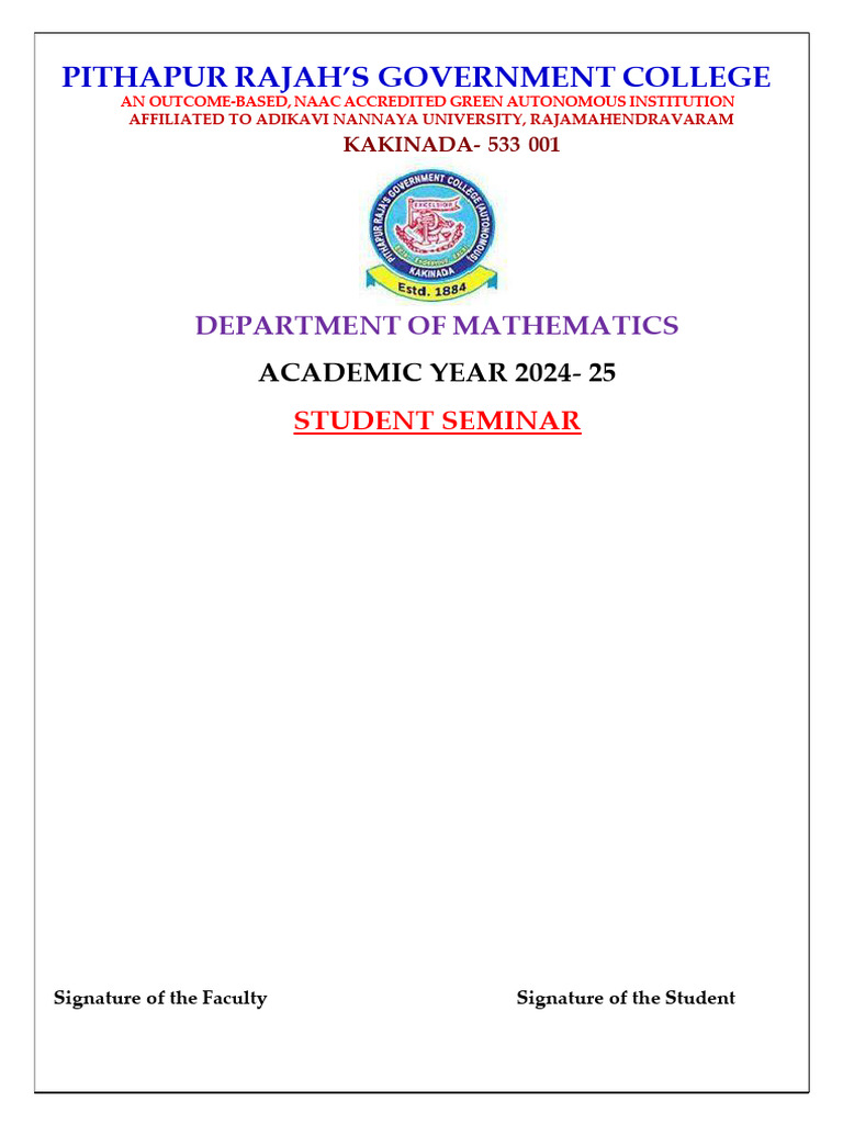 Maths Semi Pdf