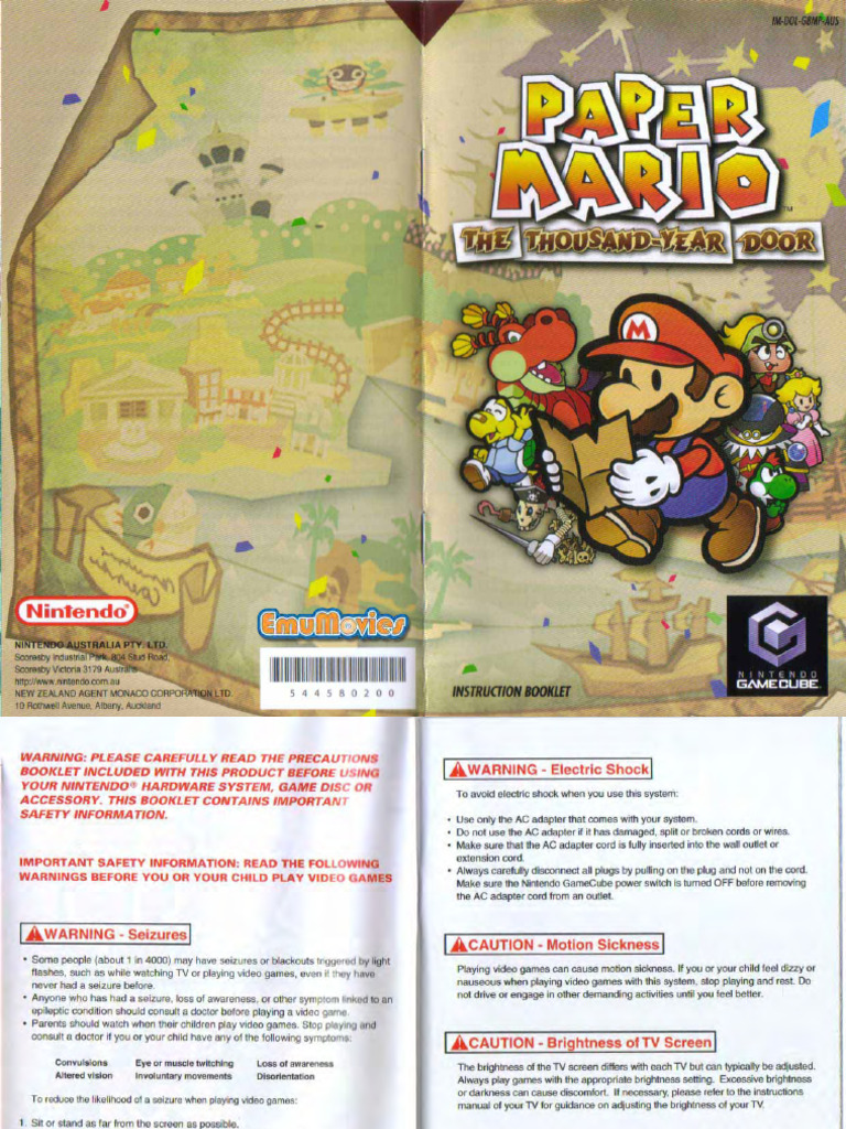 Paper Mario 2 Manual | PDF