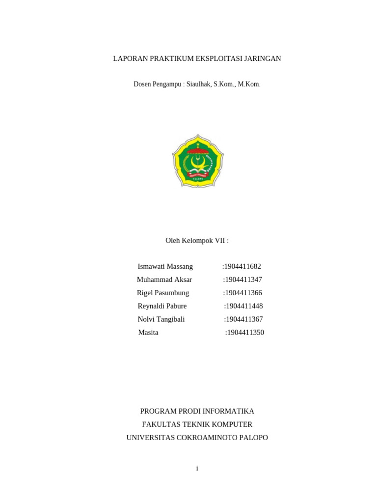Praktikum Digital Forensik Jaringan | PDF